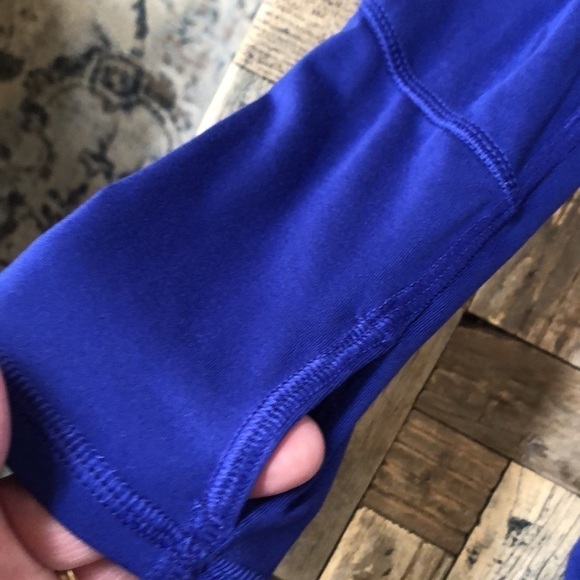 Zella Purple “All Out” Ruched Pullover. Size Small - Picture 5 of 12